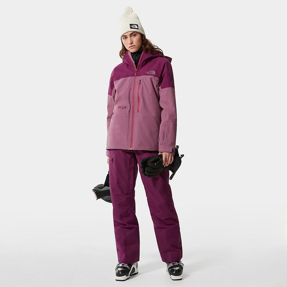 Ľahké Bundy The North Face Powderflo FUTURELIGHT™ Damske Nachový | LVP-639452