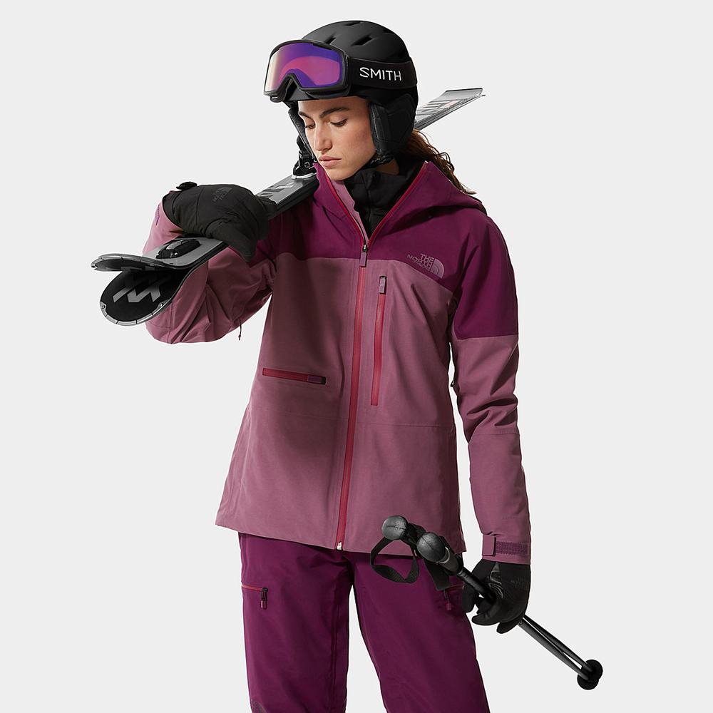 Ľahké Bundy The North Face Powderflo FUTURELIGHT™ Damske Nachový | LVP-639452
