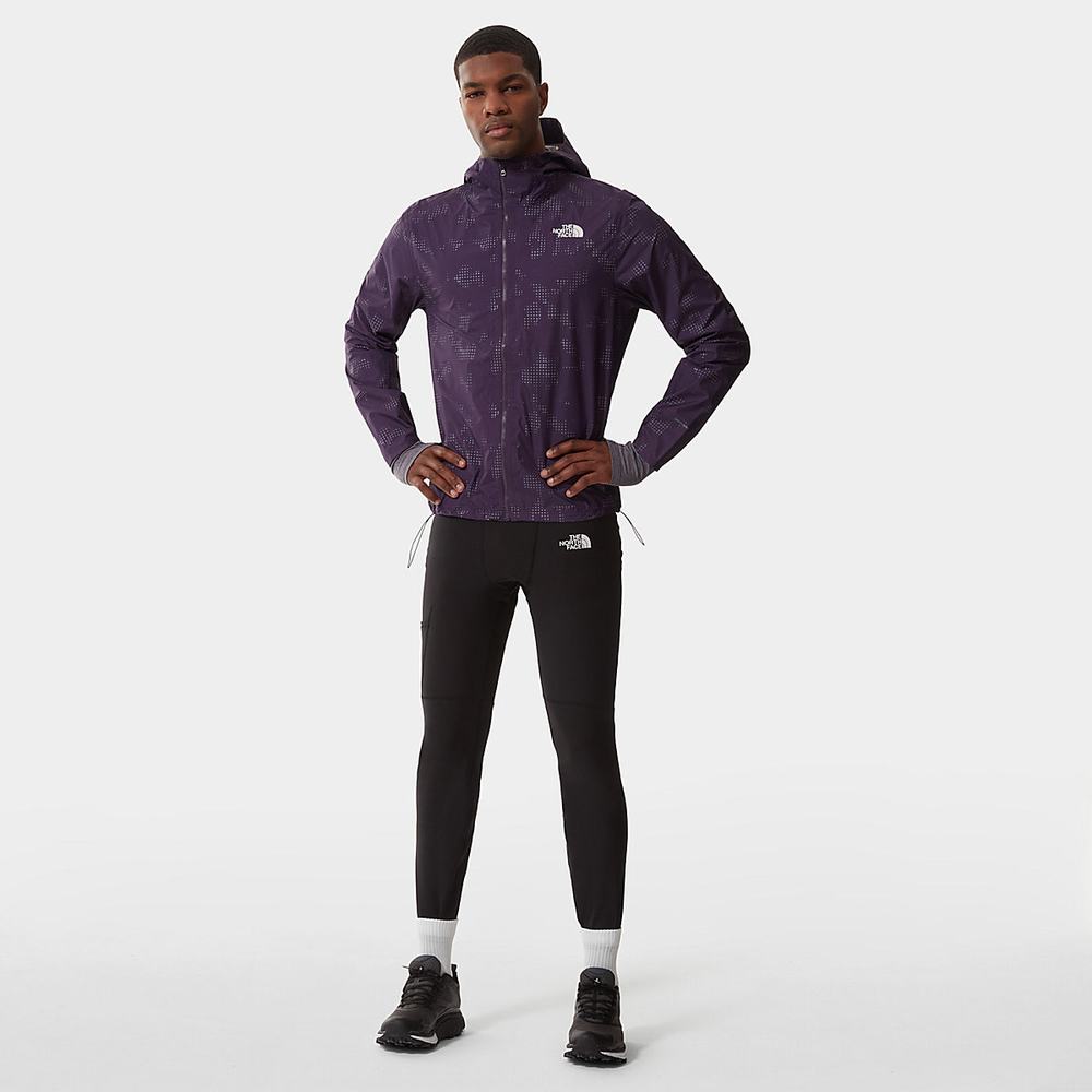 Ľahké Bundy The North Face Printed First Dawn Panske Tmavo Nachový | LFA-431685