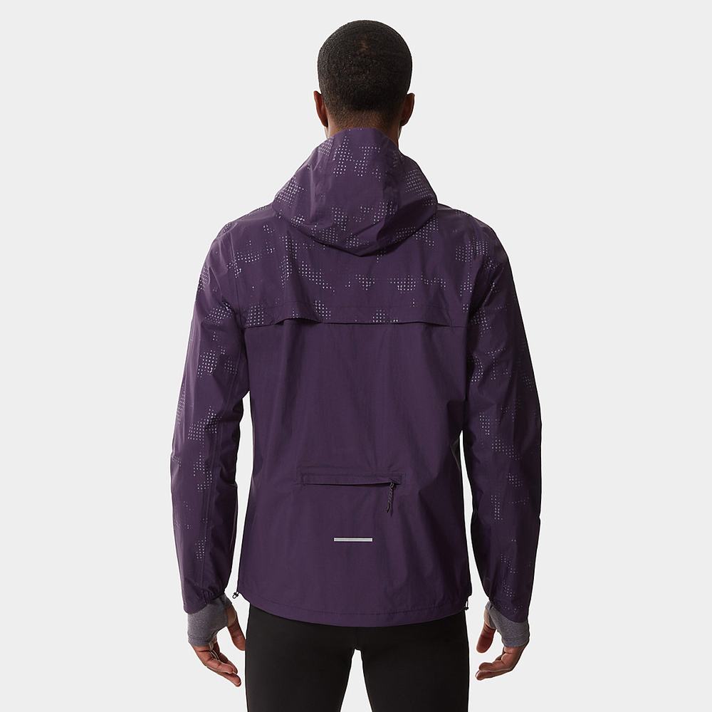 Ľahké Bundy The North Face Printed First Dawn Panske Tmavo Nachový | LFA-431685