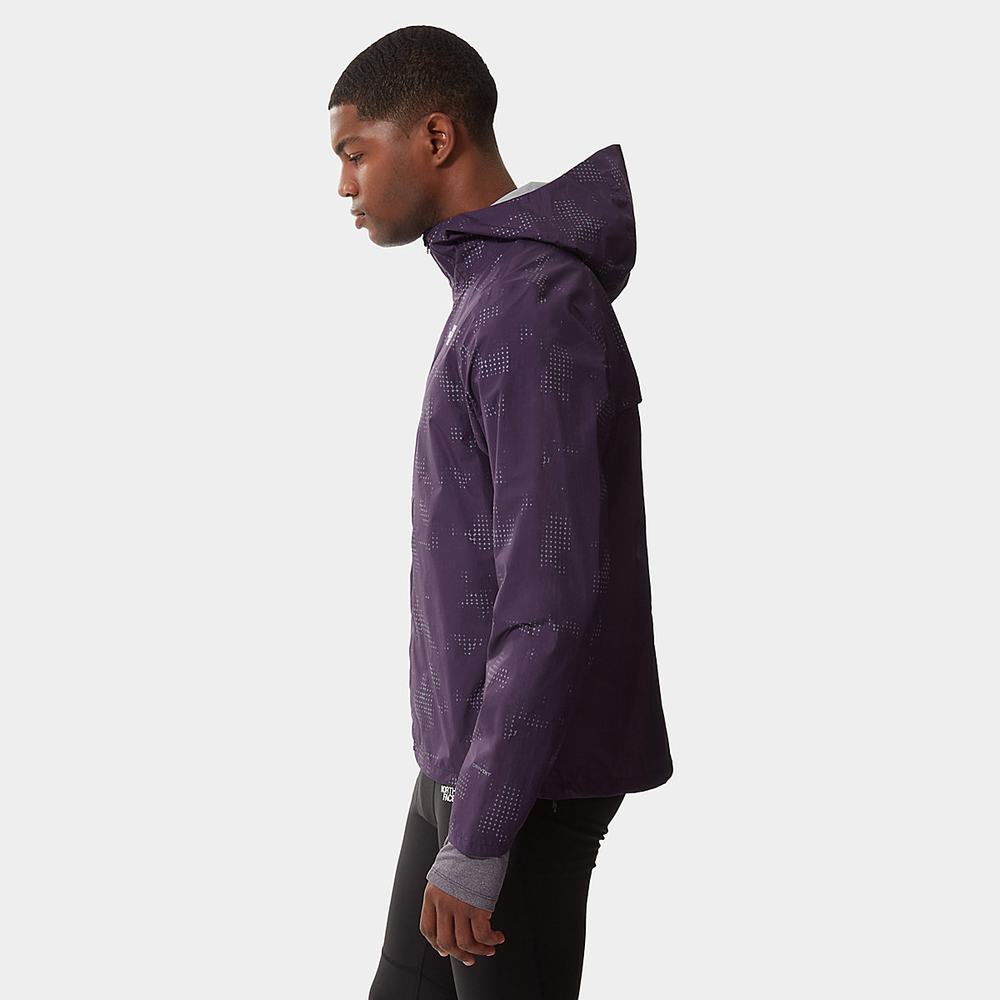 Ľahké Bundy The North Face Printed First Dawn Panske Tmavo Nachový | LFA-431685