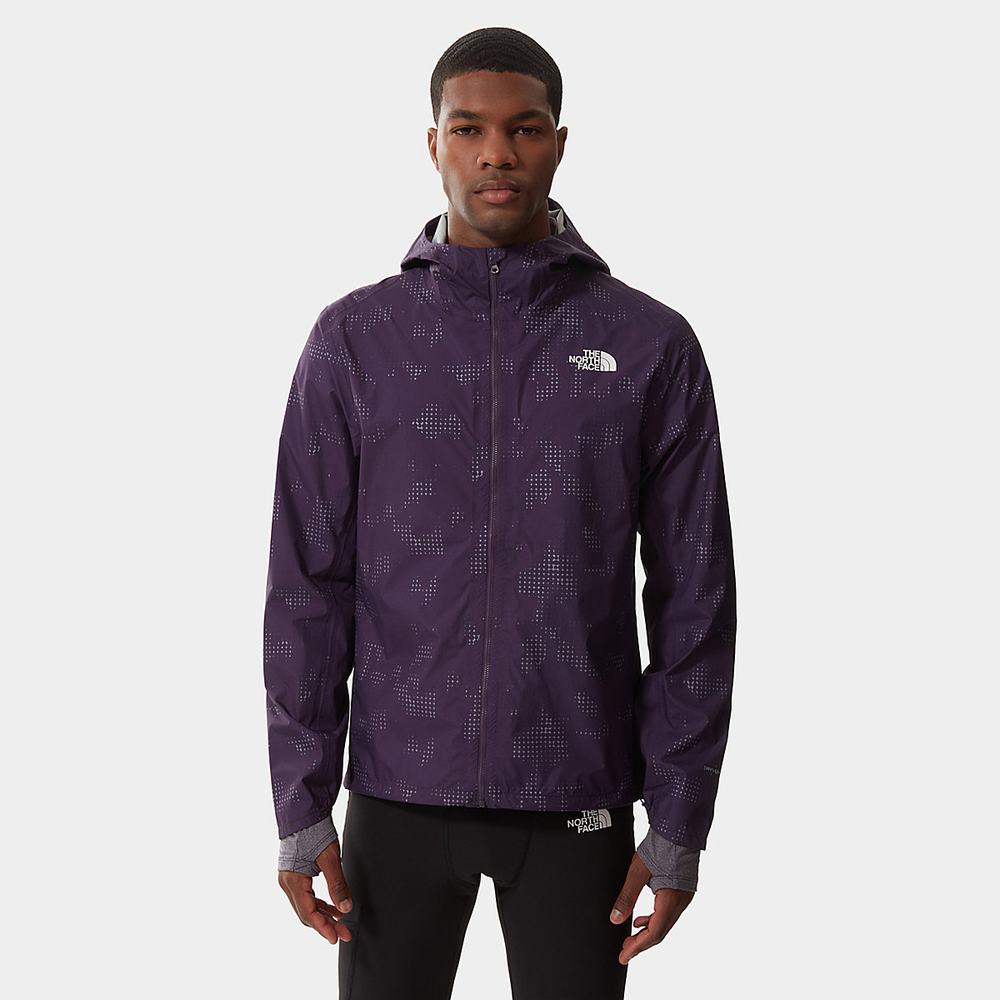 Ľahké Bundy The North Face Printed First Dawn Panske Tmavo Nachový | LFA-431685