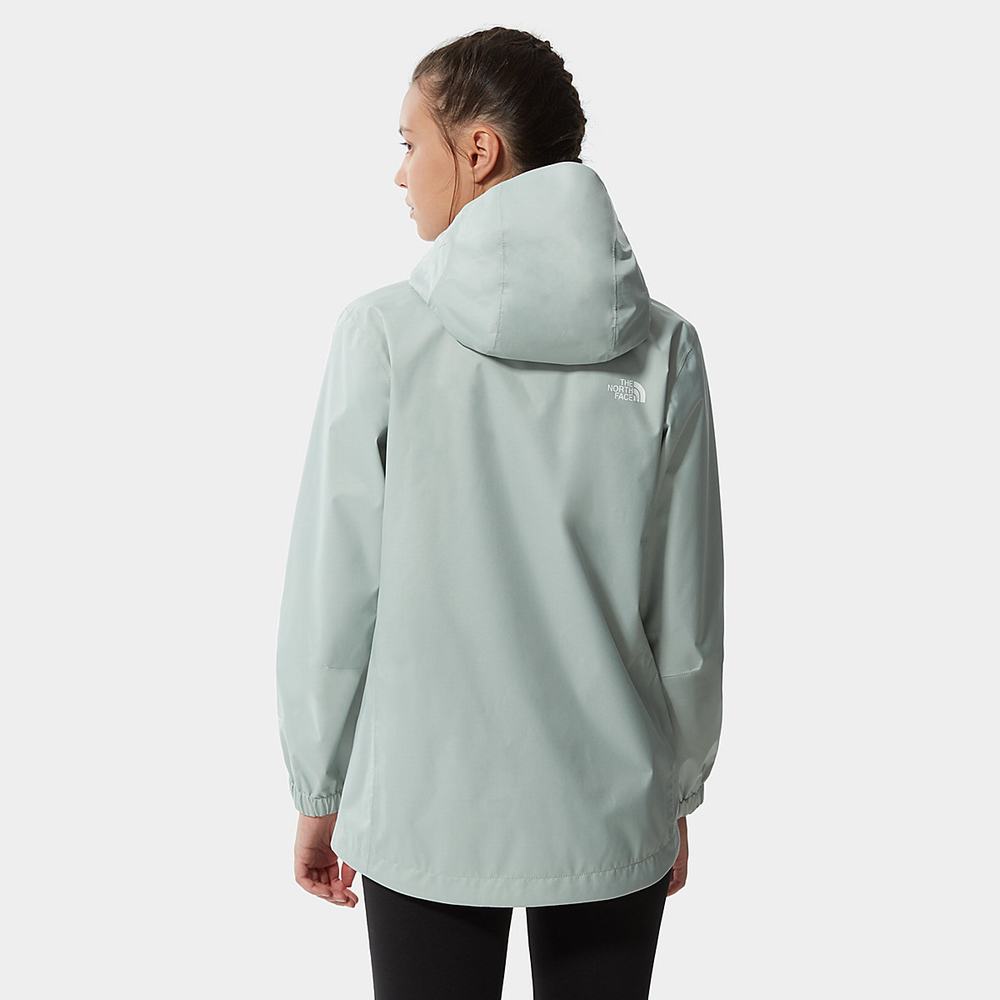 Ľahké Bundy The North Face Quest S Kapucňou Damske Zelene | VWC-740652
