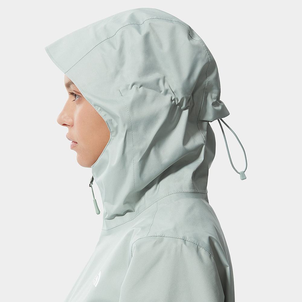 Ľahké Bundy The North Face Quest S Kapucňou Damske Zelene | VWC-740652