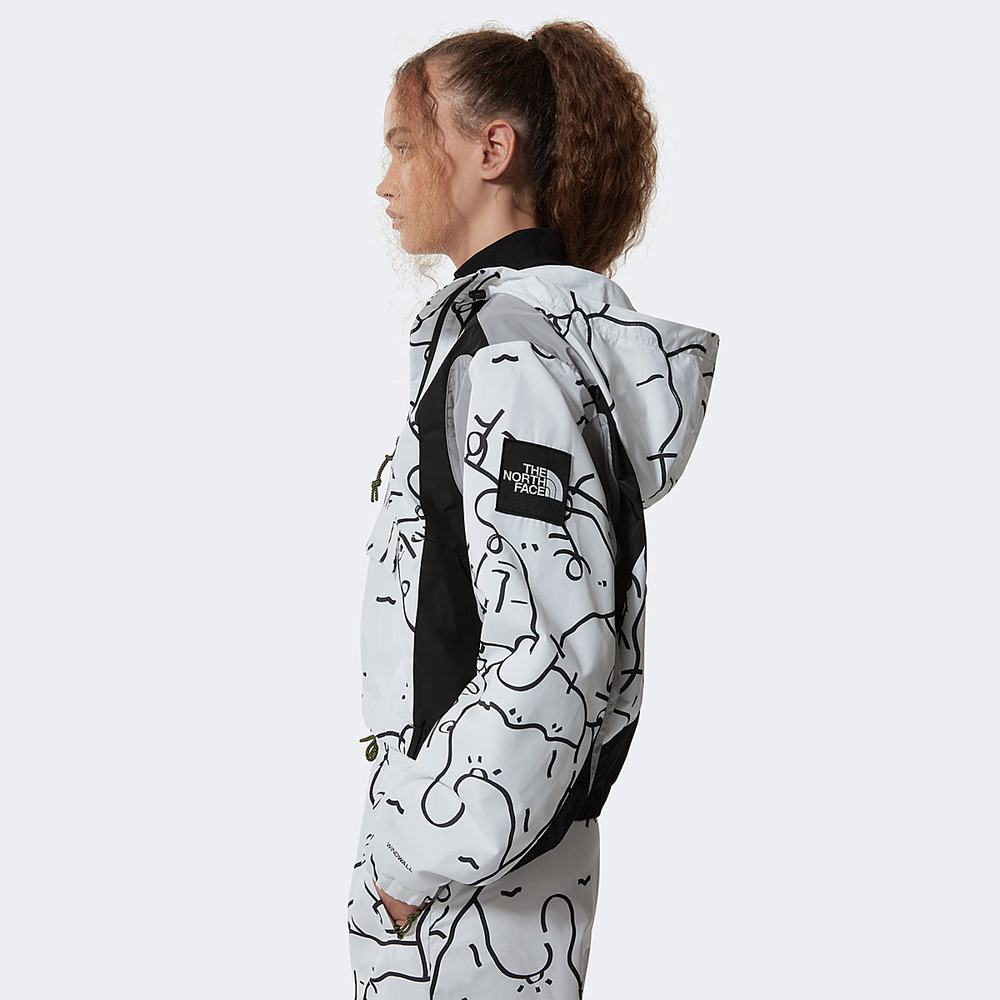 Ľahké Bundy The North Face SEARCH & RESCUE SHORT WIND Damske Biele | JXA-231087