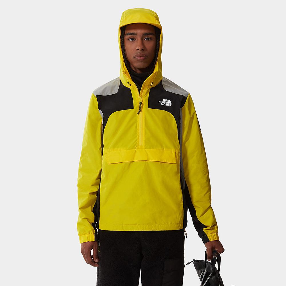 Ľahké Bundy The North Face SEARCH & RESCUE WIND ANORAK Panske Svetlo Žlté | RLM-648759