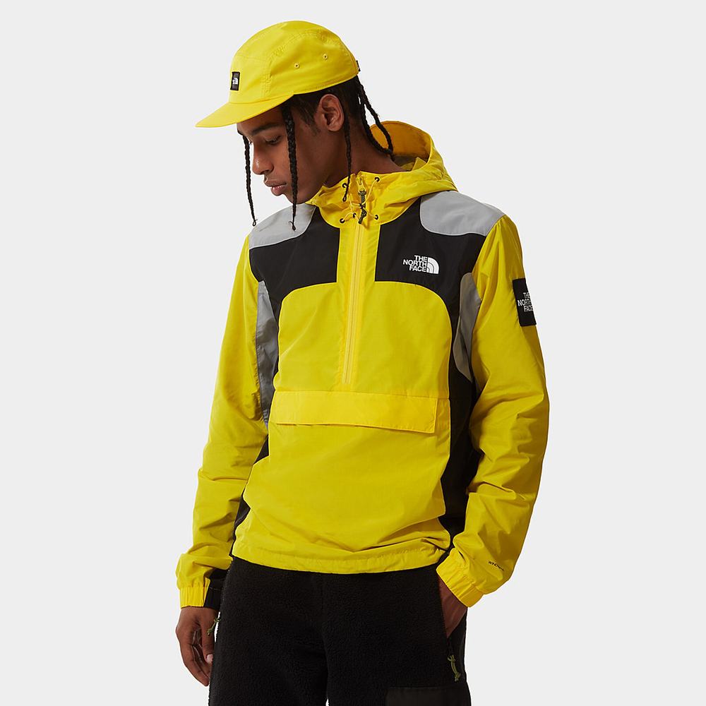 Ľahké Bundy The North Face SEARCH & RESCUE WIND ANORAK Panske Svetlo Žlté | RLM-648759