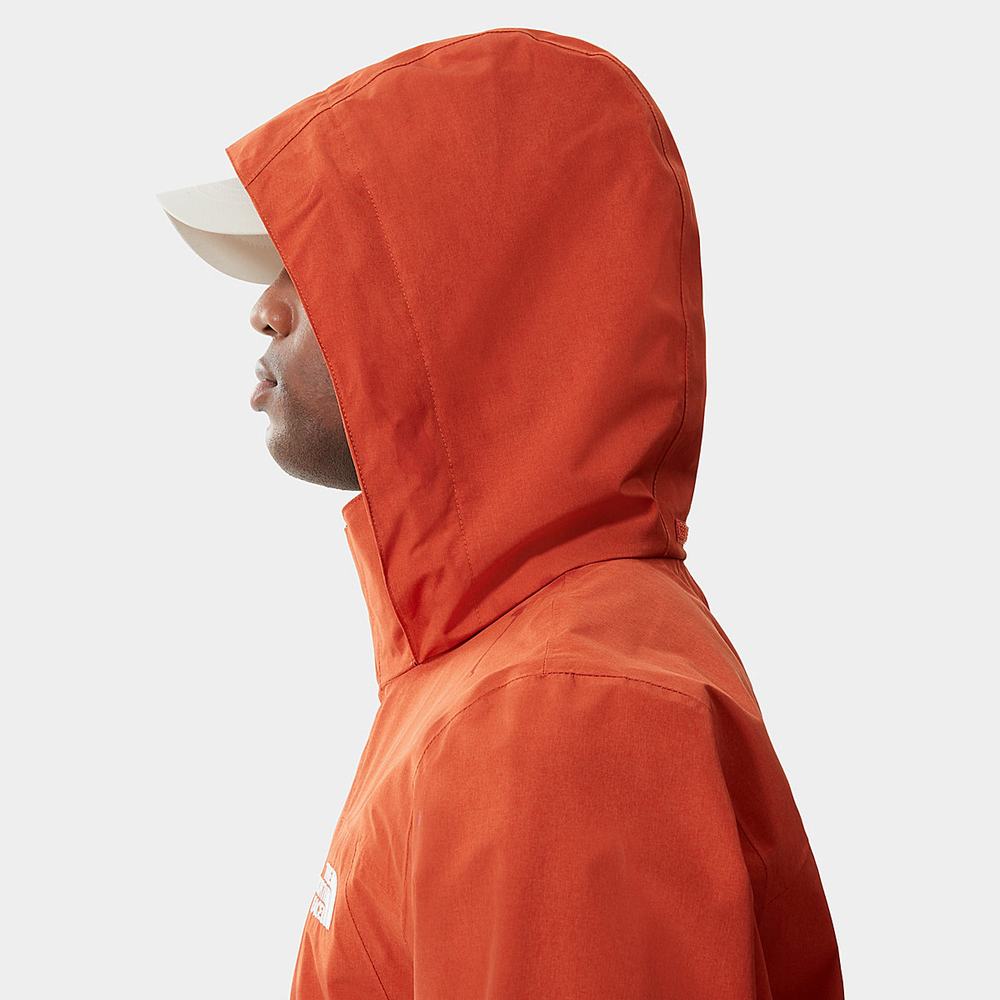 Ľahké Bundy The North Face Sangro Panske Oranžové | EHI-937068