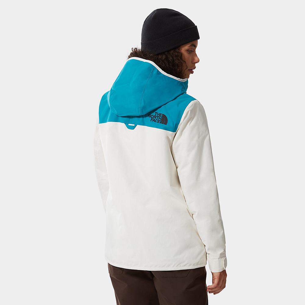 Ľahké Bundy The North Face Superlu Damske Modre Biele | HVC-457283