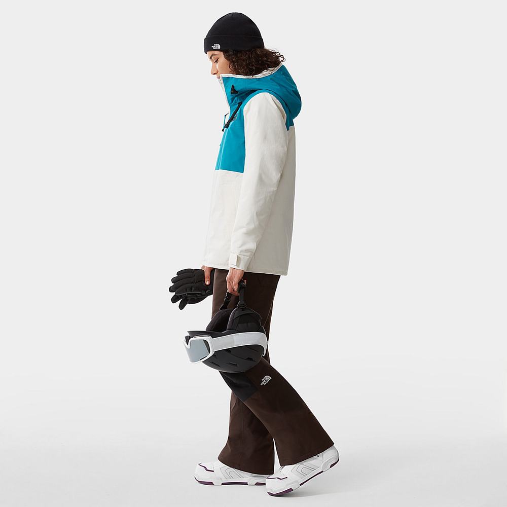 Ľahké Bundy The North Face Superlu Damske Modre Biele | HVC-457283