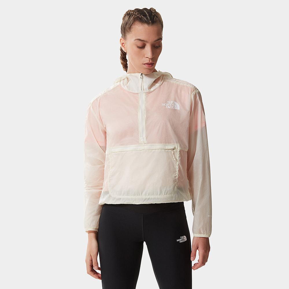 Ľahké Bundy The North Face WINDY PEAK ANORAK Damske Biele | NQS-752984