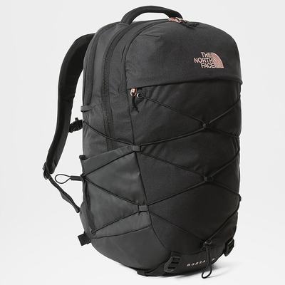 Batohy The North Face BOREALIS Panske Čierne Koralove Metal | CBE-518249