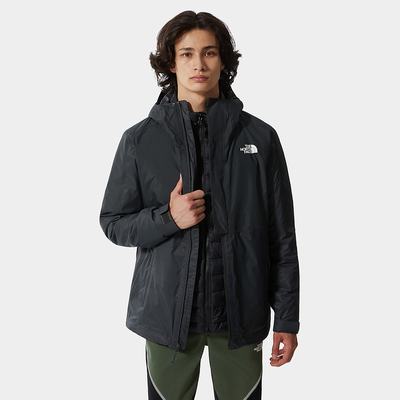 Bunda 3v1 The North Face New DryVent™ Down Triclimate Panske Siva Čierne | SVJ-248760