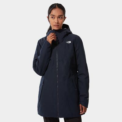 Bundy Parka The North Face Hikesteller Insulated Damske Námornícka Modrá | KWQ-392158