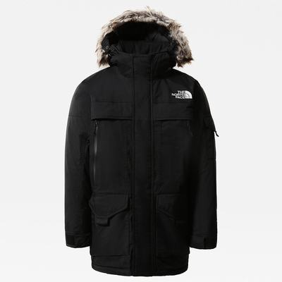 Bundy Parka The North Face McMurdo 2 Panske Čierne Biele | IUQ-162709