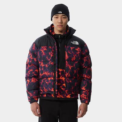 Bundy The North Face 1996 PRINTED RETRO NUPTSE Panske Čierne Maskacove | OUV-694032