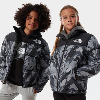 Bundy The North Face 1996 Retro Nuptse Chlapcenske Siva Modre Maskacove | MEN-721546