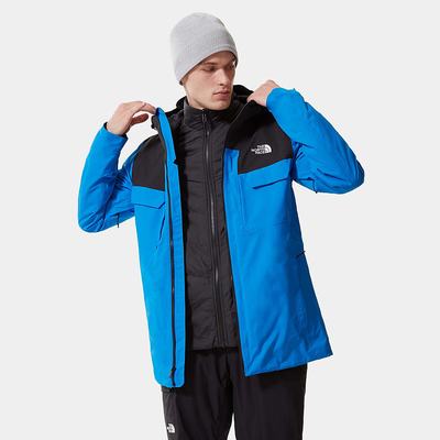 Bundy The North Face Fourbarrel Zip-In Triclimate® Panske Modre Čierne | EWG-318975