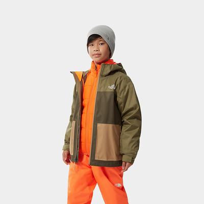 Bundy The North Face Freedom Triclimate Chlapcenske Olivovo Zelená Zelene | UVD-951408