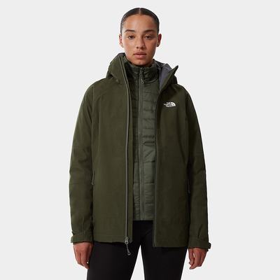 Bundy The North Face Inlux Triclimate Damske Olivovo Zelená | TXM-752384