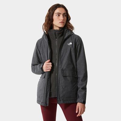 Bundy The North Face New Fleece Triclimate Damske Čierne Siva | ISD-943726