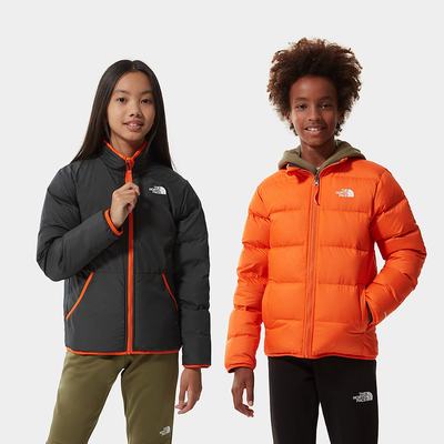 Bundy The North Face Reversible Andes Chlapcenske Červené Oranžové | RDH-312068