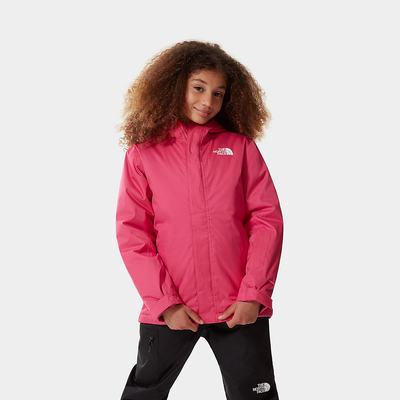 Bundy The North Face Snow Quest Zip-In Chlapcenske Ruzove Viacfarebný | BYU-780624