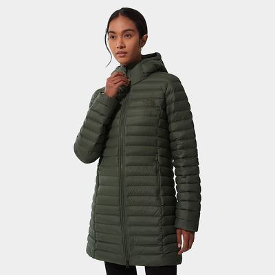 Bundy The North Face Stretch DOWN Damske Olivovo Zelená Zelene | MEV-923605
