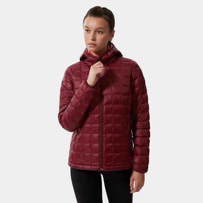 Bundy The North Face THERMOBALL™ Eco S Kapucňou Damske Červené | WTA-102546