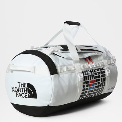 Cestovná taška The North Face INTERNATIONAL COLLECTION BASE CAMP DUFFEL Panske Biele Čierne | IXE-385140