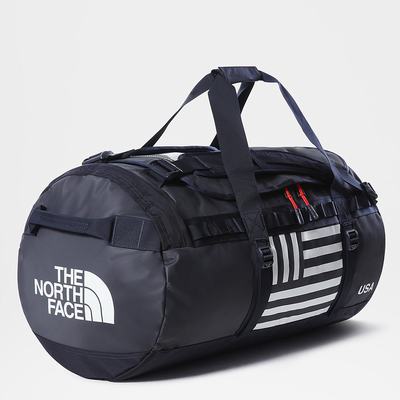 Cestovná taška The North Face INTERNATIONAL COLLECTION BASE CAMP DUFFEL Panske Námornícka Modrá Biele | RUL-840692