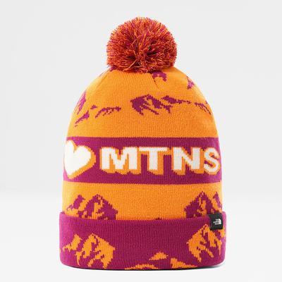 Ciapky The North Face Ski Tuke Beanie Damske Oranžové | JHC-231508