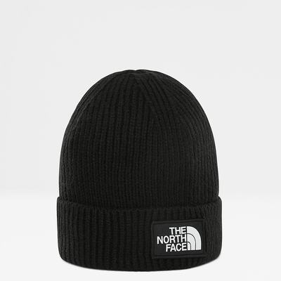 Ciapky The North Face TNF Box Logo Cuff Beanie Dievcenske Čierne | CXN-906814