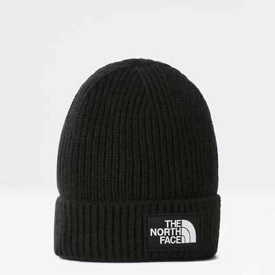 Ciapky The North Face TNF Logo Box Cuffed Beanie Panske Čierne | JEY-058319