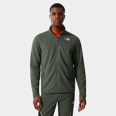 Fleece Mikiny The North Face 100 Glacier Full-Zip Panske Olivovo Zelená Zelene | VBM-709158