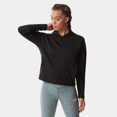 Fleece Mikiny The North Face Active Trailove Basin Zip-Up Damske Čierne | KVF-690714
