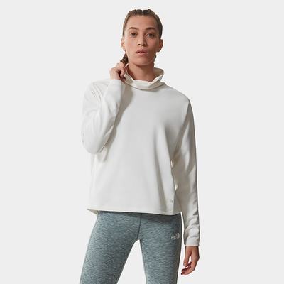 Fleece Mikiny The North Face Active Trailove Basin Funnel Neck Top Damske Biele | TVZ-453716