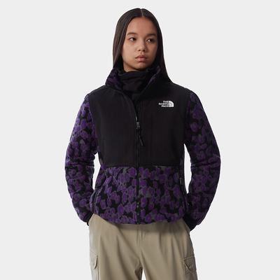 Fleece Mikiny The North Face Printed Denali 2 Damske Nachový Leopardie | JZC-645927