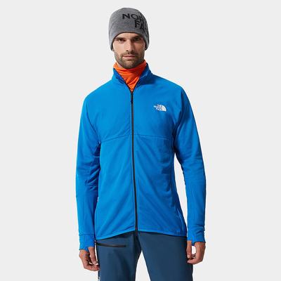 Fleece Mikiny The North Face Summit FUTUREFLEECE™ Panske Modre | SPN-628079