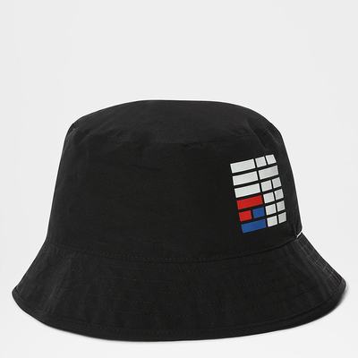 Klobuky The North Face INTERNATIONAL COLLECTION REVERSIBLE SPECTATOR BUCKET HAT Panske Čierne Biele | ZNE-034617