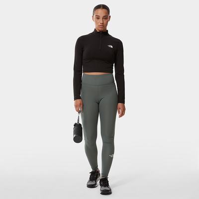 Leginy The North Face High-Waisted Damske Zelene | XMV-834069