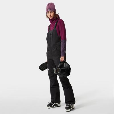 Lyžiarske Nohavice The North Face Freedom Bib Damske Čierne | OIZ-657890