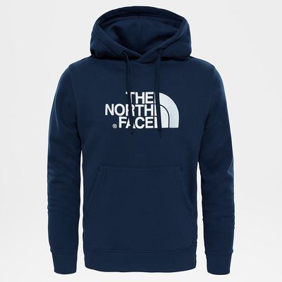 Mikiny S Kapucňou The North Face DREW PEAK Panske Námornícka Modrá Biele | RIE-478390