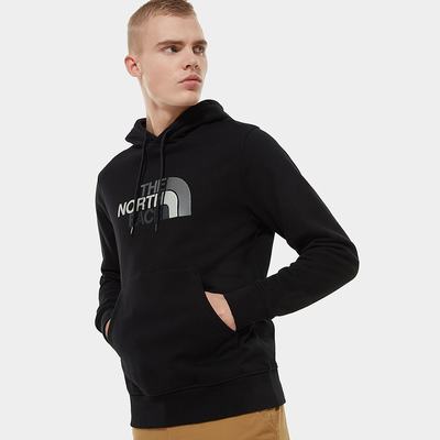 Mikiny S Kapucňou The North Face DREW PEAK Panske Čierne | YEV-524081