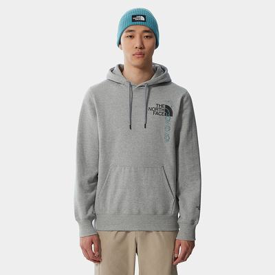 Mikiny S Kapucňou The North Face EXPEDITION GRAPHIC Panske Siva | UCP-017698