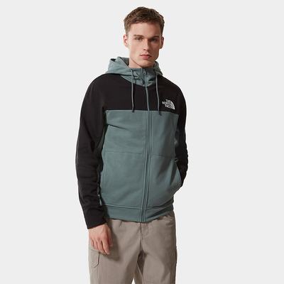 Mikiny S Kapucňou The North Face Himalayan Full Zip Panske Zelene | RXV-318579