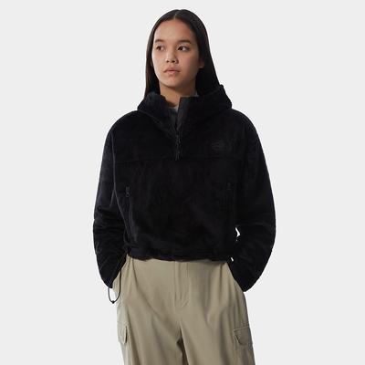 Mikiny S Kapucňou The North Face Osito Cropped Damske Čierne | URH-087945