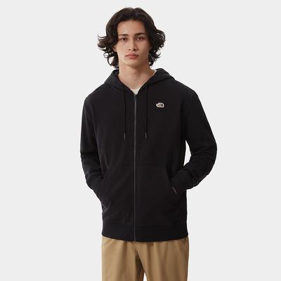 Mikiny S Kapucňou The North Face Scrap Grafika Zip-Up Panske Čierne | NRX-517438