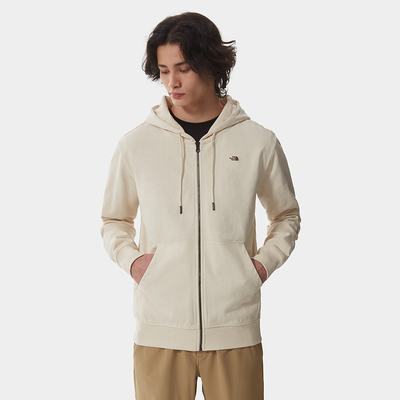 Mikiny S Kapucňou The North Face Scrap Grafika Zip-Up Panske Béžové | ZSM-416327