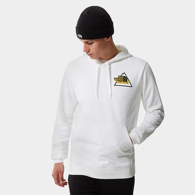 Mikiny S Kapucňou The North Face Threeyama Panske Biele | ISQ-831746